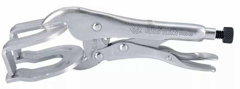 Зажим с фиксатором 230 мм, с U-образными губками KING TONY 6665-09