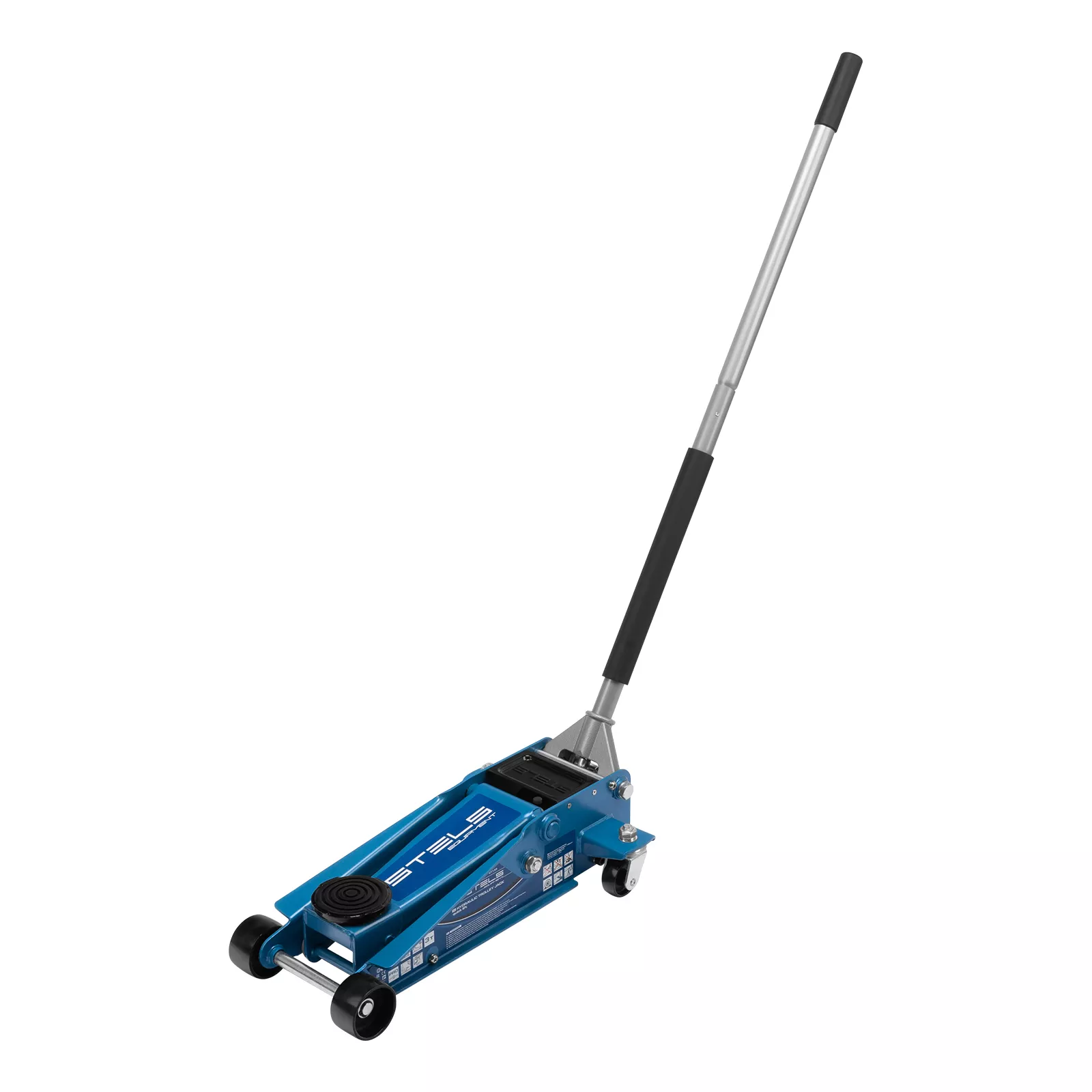 Домкрат гидравлический подкатной, быстрый подъем, 3т QUICK LIFT, 130-465 мм, проф Stels