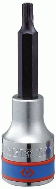 Насадка (бита) торцевая 1/2", Torx, T40, L = 80 мм, с отверстием KING TONY 403740