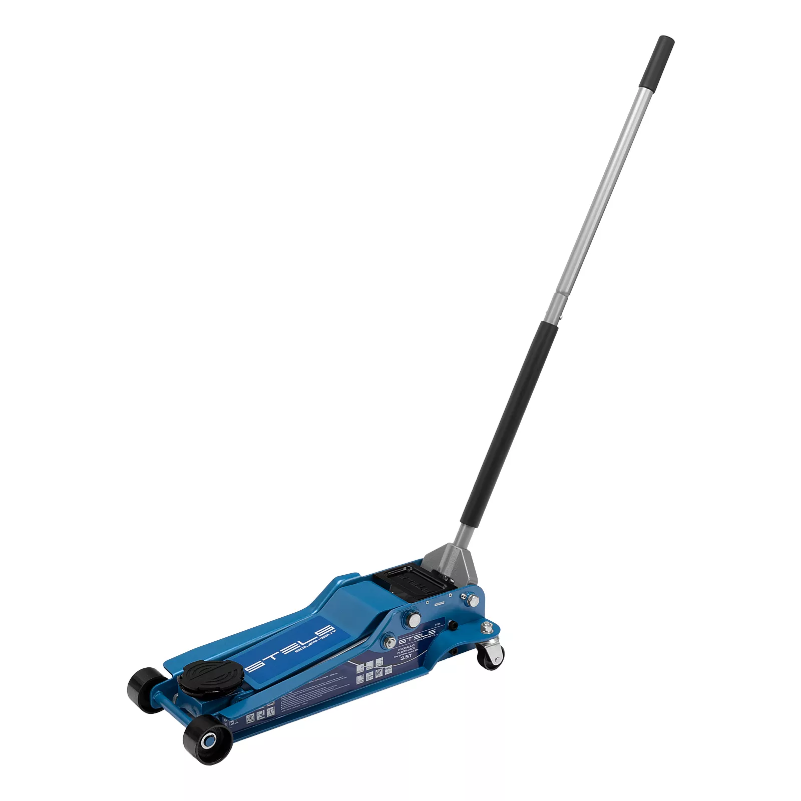 Домкрат гидравл. подкатной, быстр.подъем, 3,5т LOW PROFILE QUICK LIFT, 100-565 мм, проф Stels
