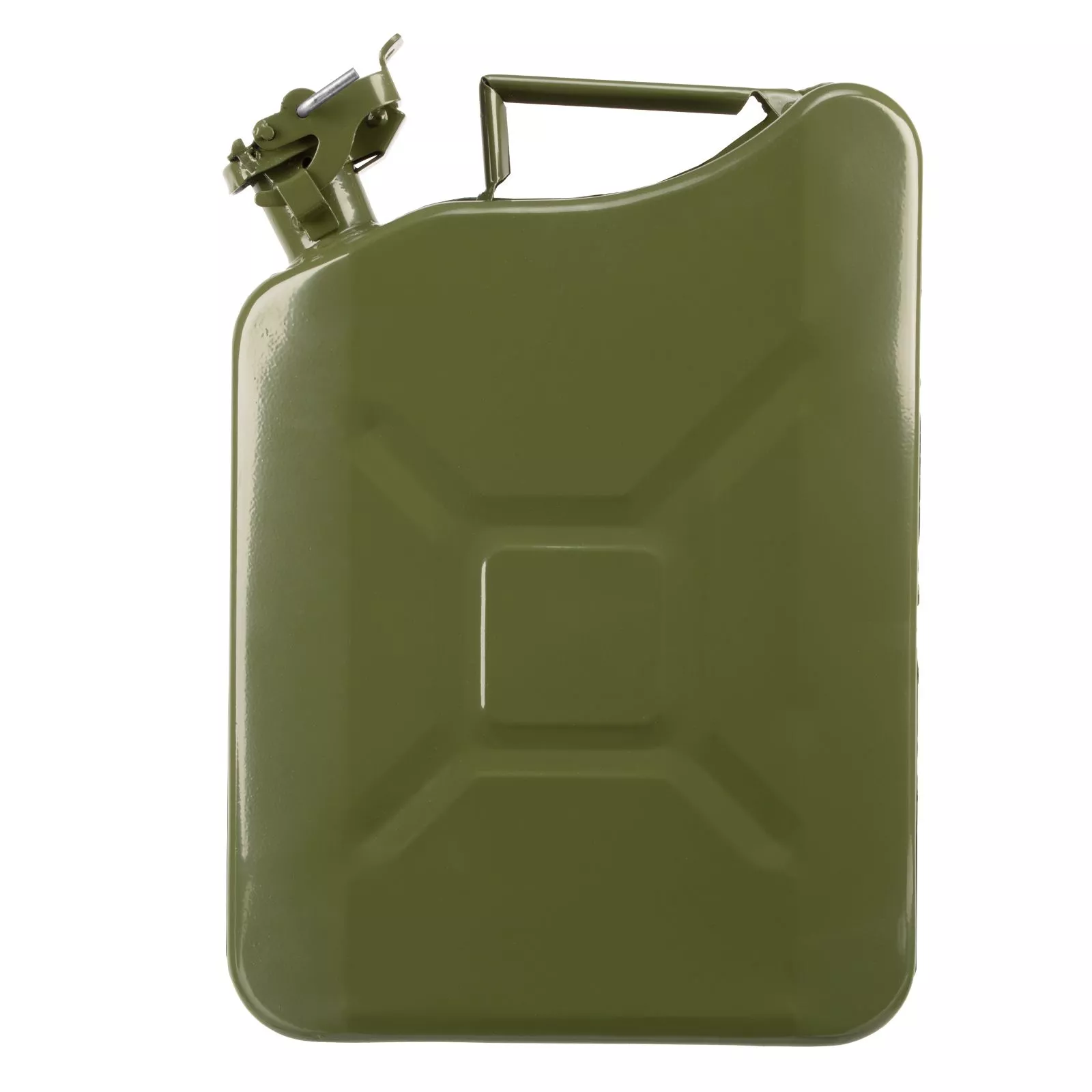 Канистра для топлива, металлическая, толщина стенок 0,8мм, 10 литров