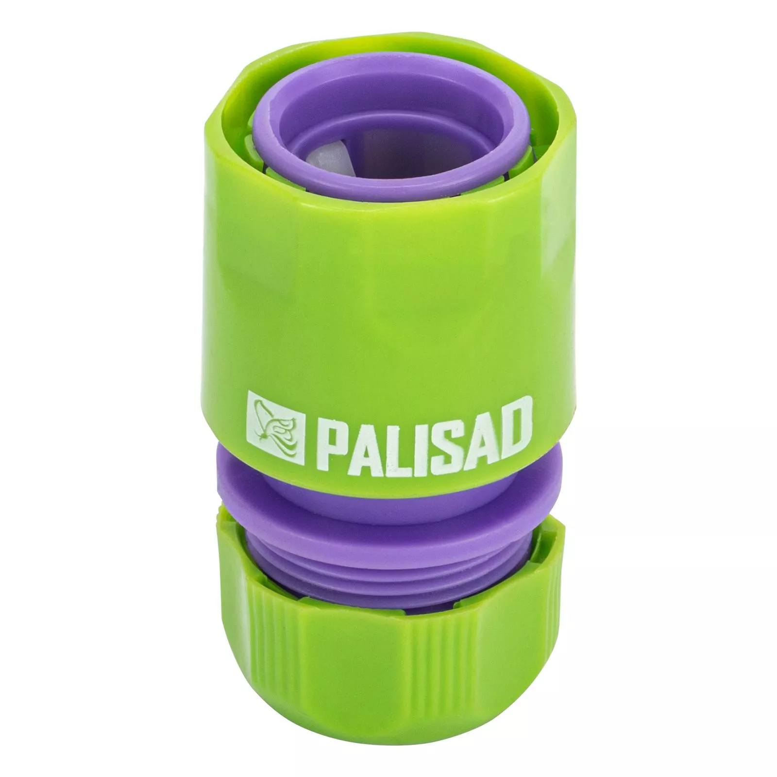 Соединитель пластмассовый, быстросъемный для шланга 1/2 Palisad