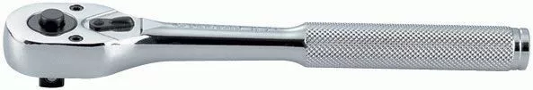 Трещотка 3/8", 200 мм, 32 зубца, флажковая с кнопкой KING TONY 3761-08F