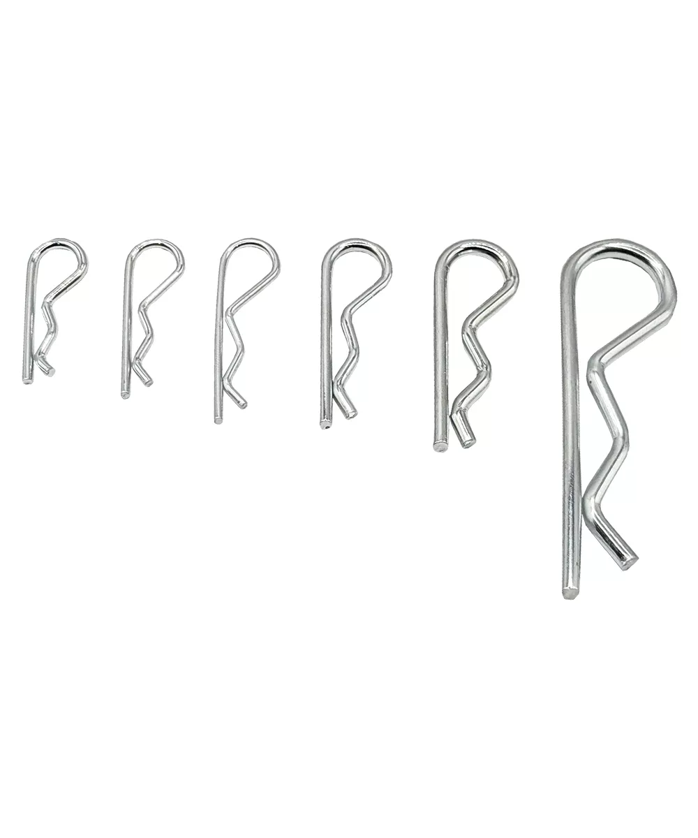 Набор шплинтов, S головки, с фиксацией, 150 шт