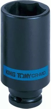 Головка торцевая ударная глубокая шестигранная 1/2", 15 мм KING TONY 443515M