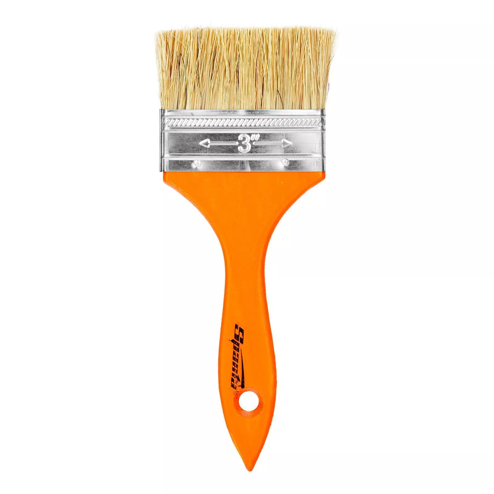Кисть плоская Slimline 3" (75 мм) натуральная щетина, деревянная ручка Sparta