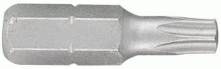 Вставка (бита) торцевая 1/4", Torx, T10, L = 25 мм KING TONY 102510T