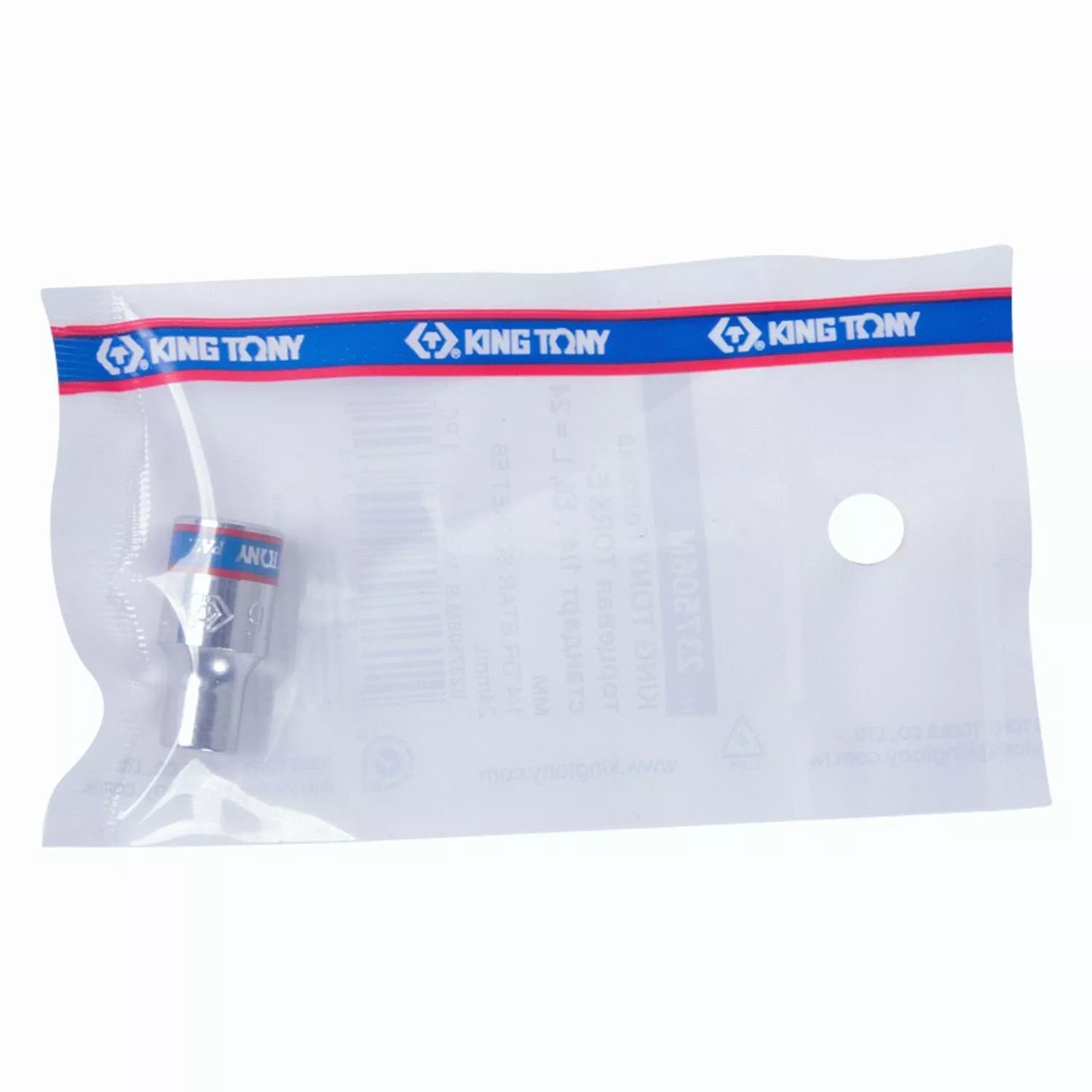 Головка торцевая TORX Е-стандарт 1/4", E6, L = 24 мм KING TONY 237506M
