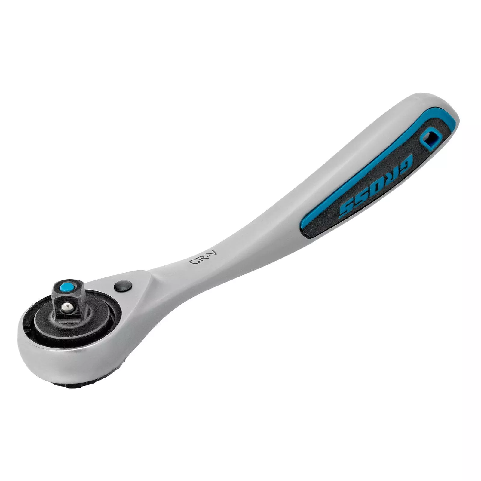 Набор торцевых головок, трещотка 120 зубьев, 1/4", CrV, 36 предметов Gross