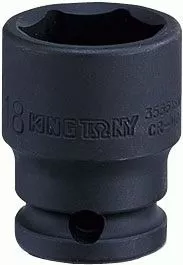 Головка торцевая ударная шестигранная 3/8", 17 мм KING TONY 353517M