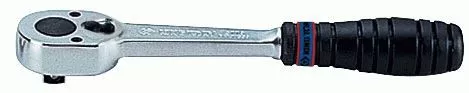 Трещотка 1/4", 134 мм, 24 зубца, флажковая, фиксатор KING TONY 2779-55G