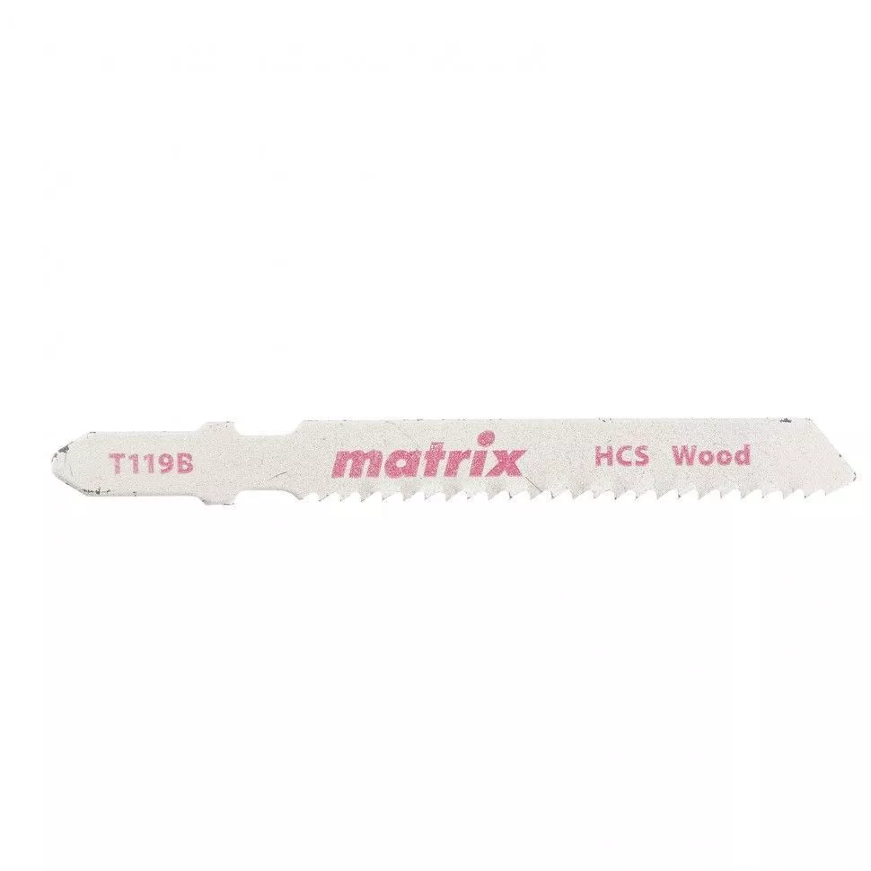 Полотна для электролобзика  по дереву, 3 шт, T119B, 50 x 2 мм, HCS Matrix