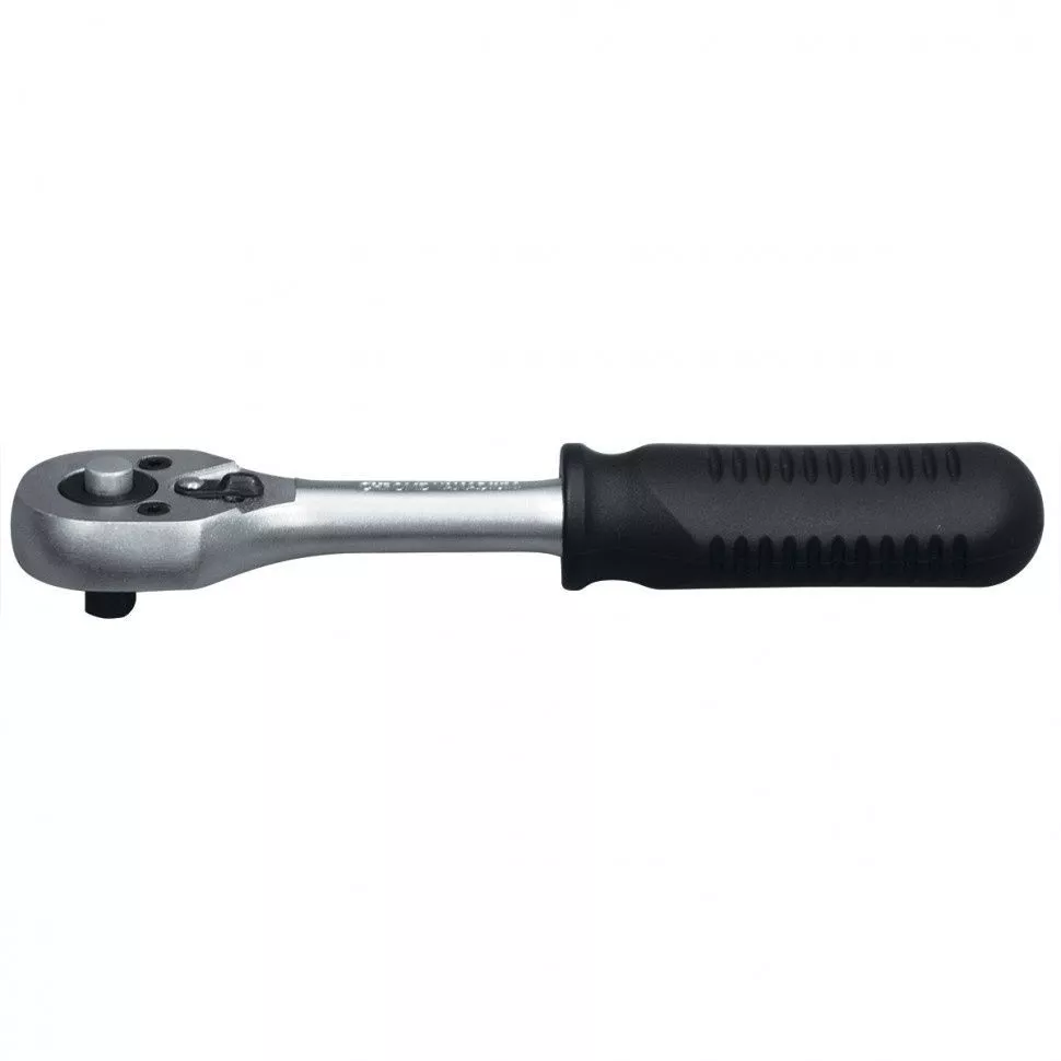 Ключ-трещотка 1/4", CrV, 45 зубьев, с быстрым сбросом, хром Matrix