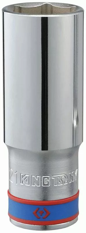 Головка торцевая глубокая шестигранная 1/2", 30 мм KING TONY 423530M