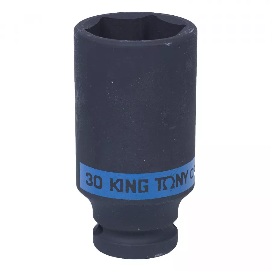 Головка торцевая ударная глубокая шестигранная 1/2", 30 мм KING TONY 443530M