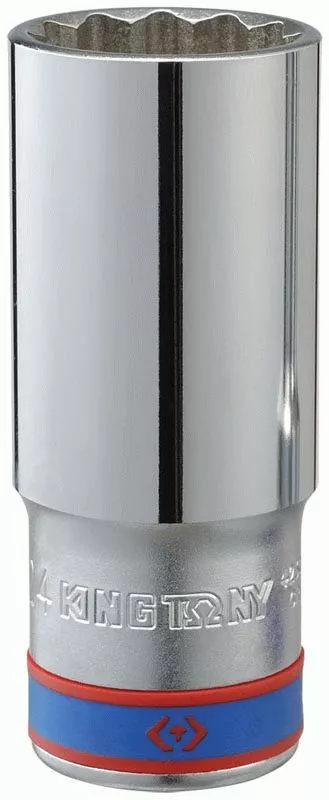 Головка торцевая глубокая двенадцатигранная 1/2", 19 мм KING TONY 423019M