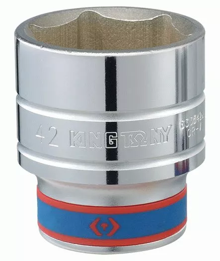 Головка торцевая стандартная шестигранная 3/4", 63 мм KING TONY 633563M