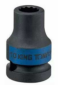 Головка торцевая ударная двенадцатигранная 1/2", 23 мм KING TONY 453023M