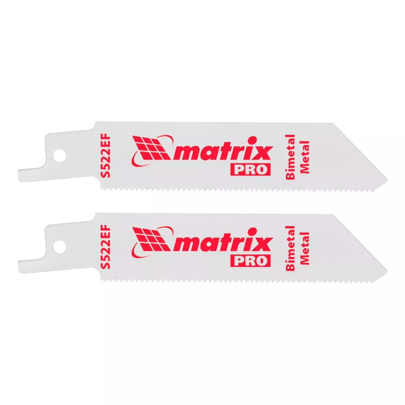 Полотна по металлу для сабельной пилы S522EF 75/1.4 мм, Bimetal, 2 шт, Pro Matrix