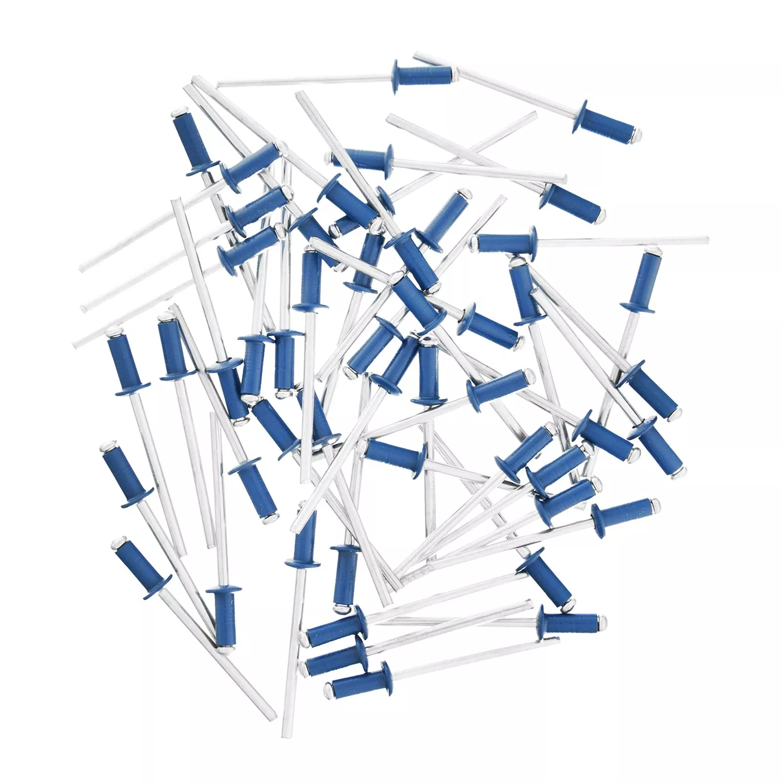 Заклепки 4.0 х 10 мм RAL 5005, синие, 50 шт Matrix