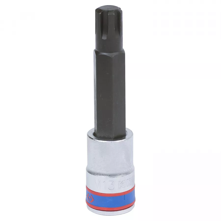 Насадка (бита) торцевая 1/2", Ribe, M13, L = 100 мм KING TONY 404913