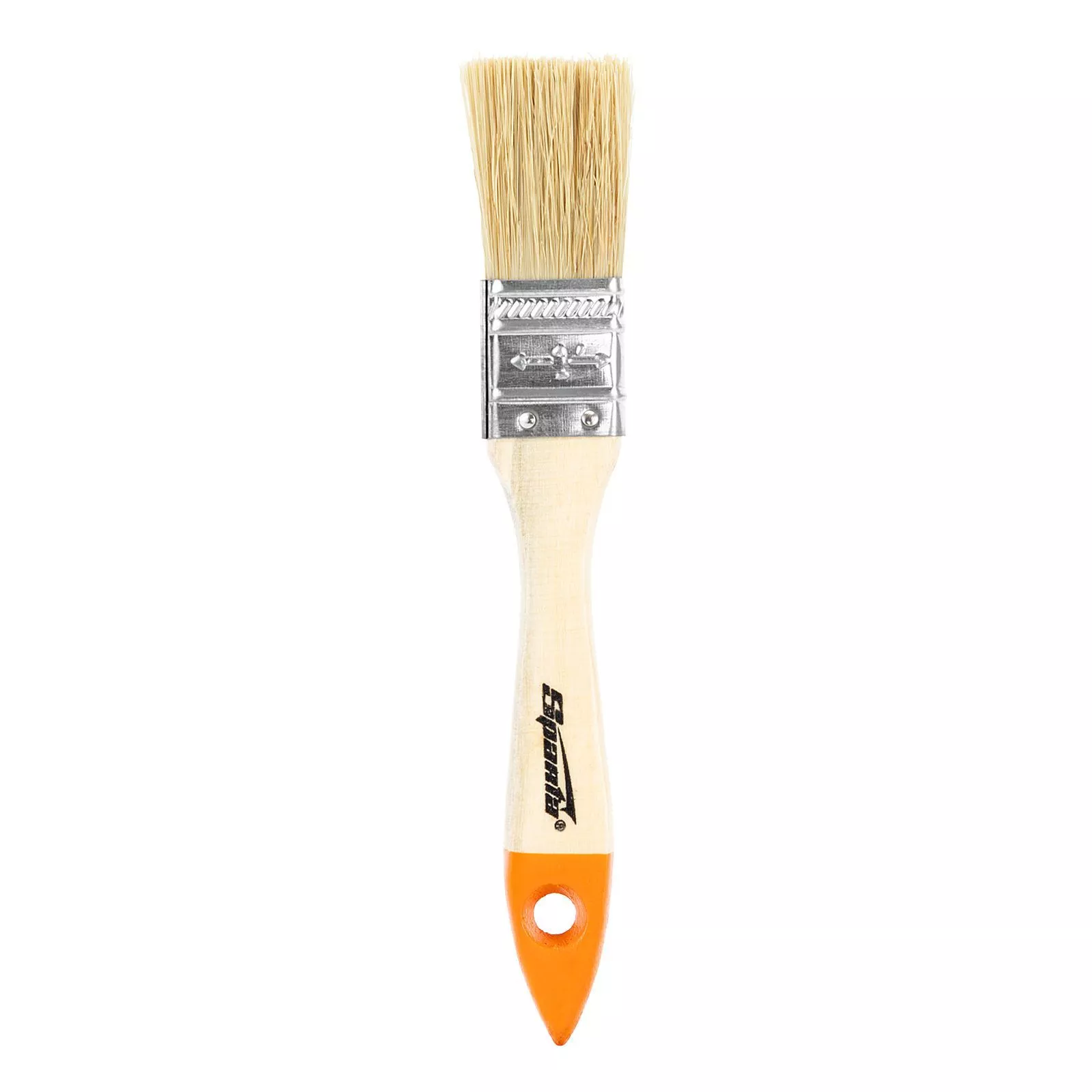 Кисть плоская Slimline 1" (25 мм) натуральная щетина, деревянная ручка Sparta