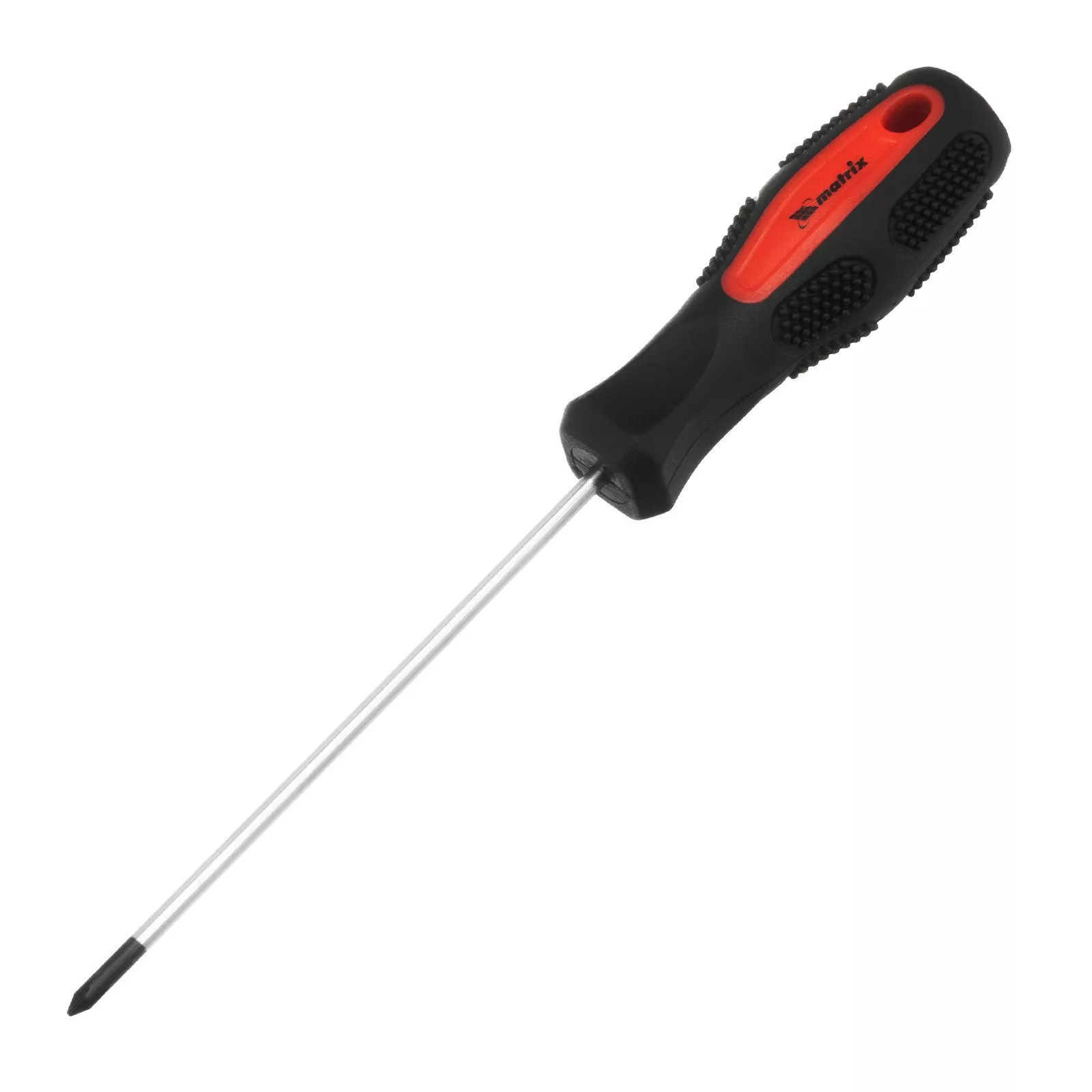 Отвертка Anti-Slip, PH0 х 100 мм, CrV, двухкомпонентная рукоятка Matrix