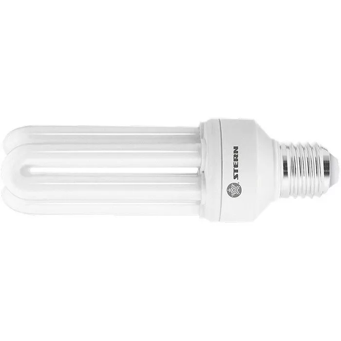 Лампа компактная люминесцентная, дуговая, 20 W, 4000K, E27, 8000ч Stern