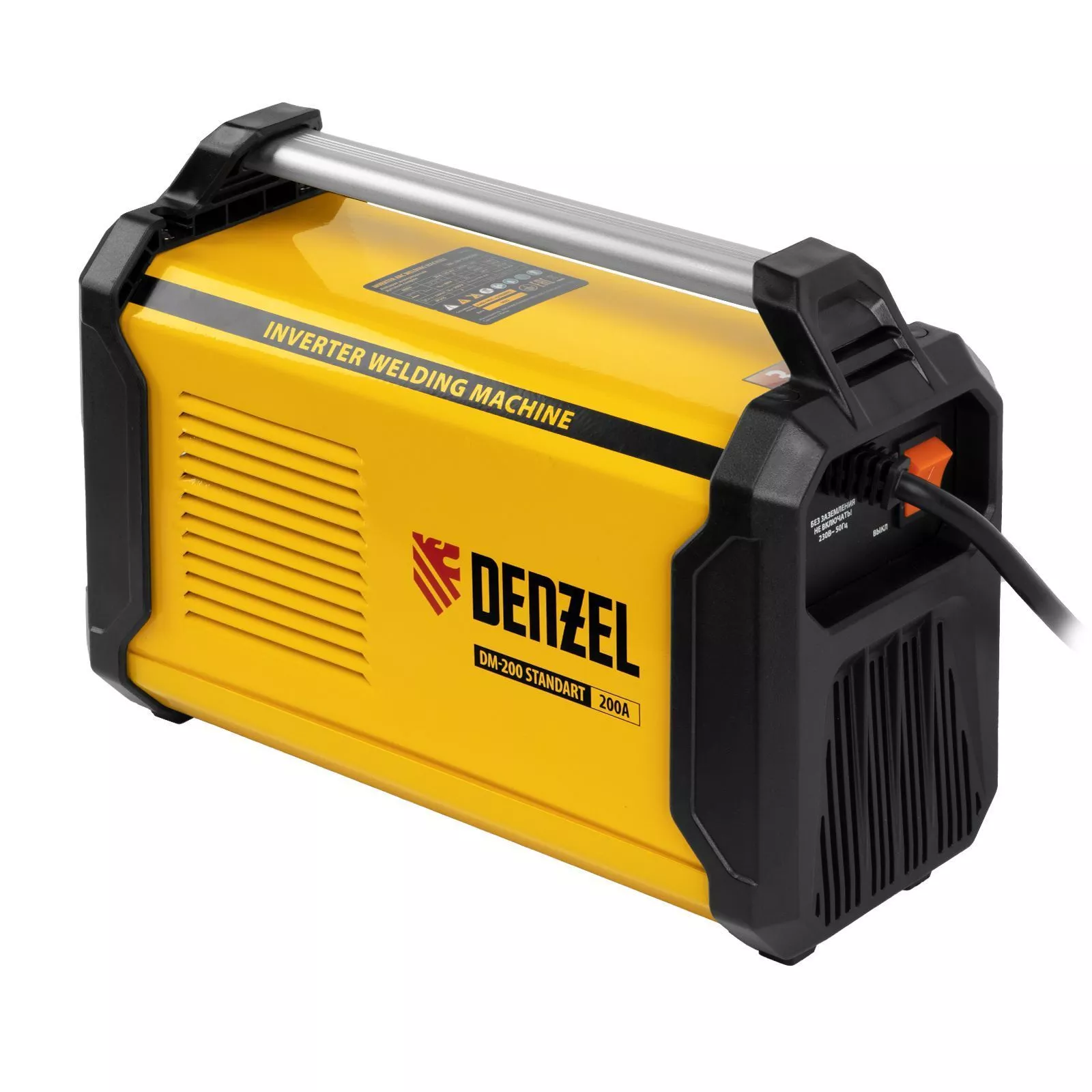 Аппарат инвертор. дуговой сварки DM-200 Standart, 200 А, ПВ 60% Denzel