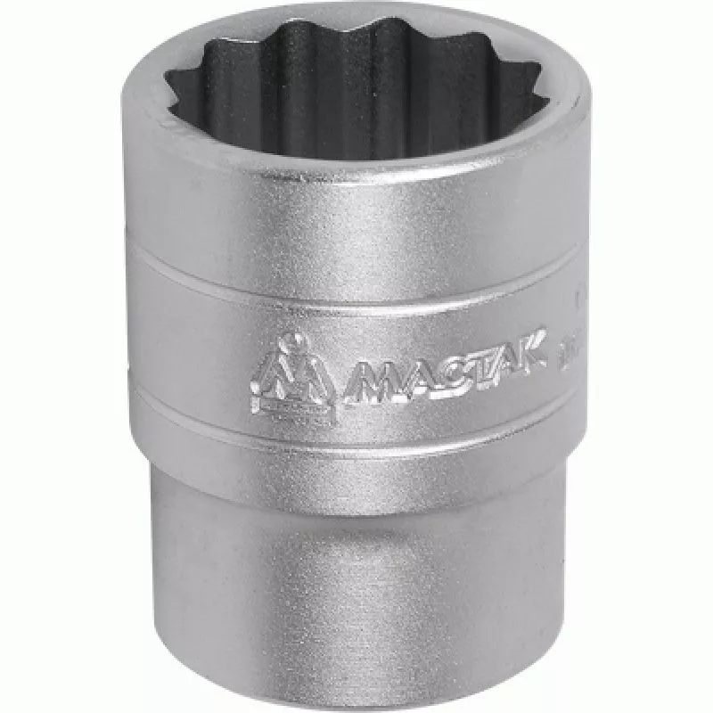 Головка торцевая стандартная двенадцатигранная 1/2", 21 мм МАСТАК 000-42021