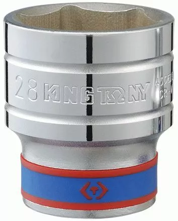 Головка торцевая стандартная шестигранная 1/2", 34 мм KING TONY 433534M