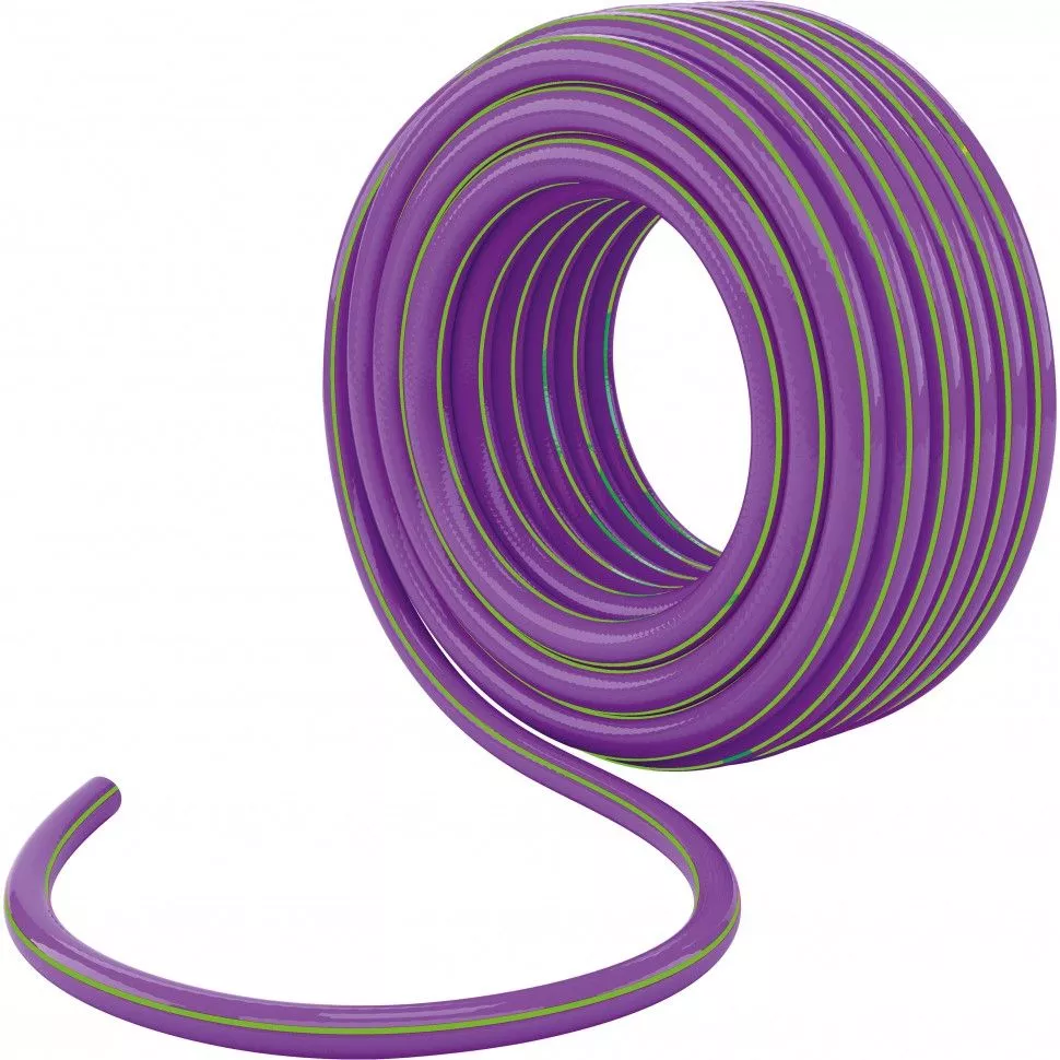 Шланг поливочный армированный, 3-х слойный, серия Violet, 3/4", 25 м Palisad