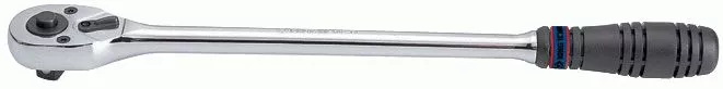 Трещотка 1/2", 250 мм, 32 зубца, флажковая с кнопкой KING TONY 4762-10G