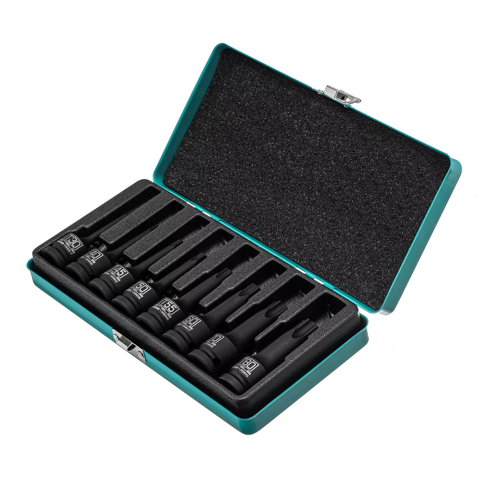 Набор ударных торцевых головок Torx 1/2",  в кейсе, 8 шт. Stels