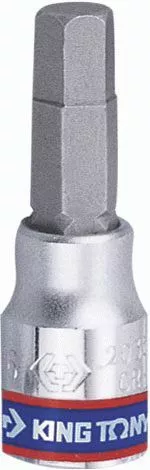 Насадка (бита) торцевая 1/4", Hex, 3 мм, L = 37 мм KING TONY 203503