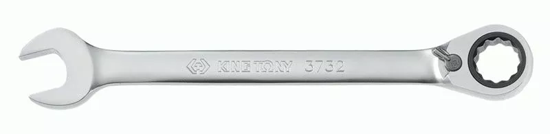 Ключ трещоточный комбинированный с флажковым переключением 11 мм KING TONY 373211M