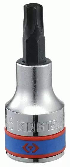 Насадка (бита) торцевая 1/2", Torx, T45, L = 60 мм KING TONY 402345