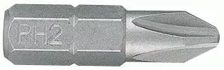 Вставка (бита) торцевая 1/4", Phillips, PH0, L = 25 мм KING TONY 102500P