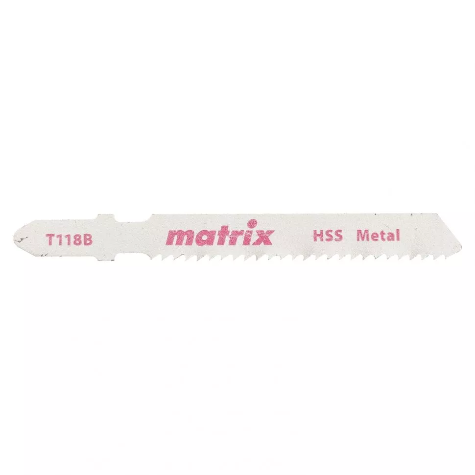 Полотна для электролобзика  по металлу, 3 шт, T118B, 50 x 2 мм, HSS Matrix
