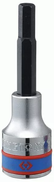 Насадка (бита) торцевая 1/2", Hex, 17 мм, L = 80 мм KING TONY 403517
