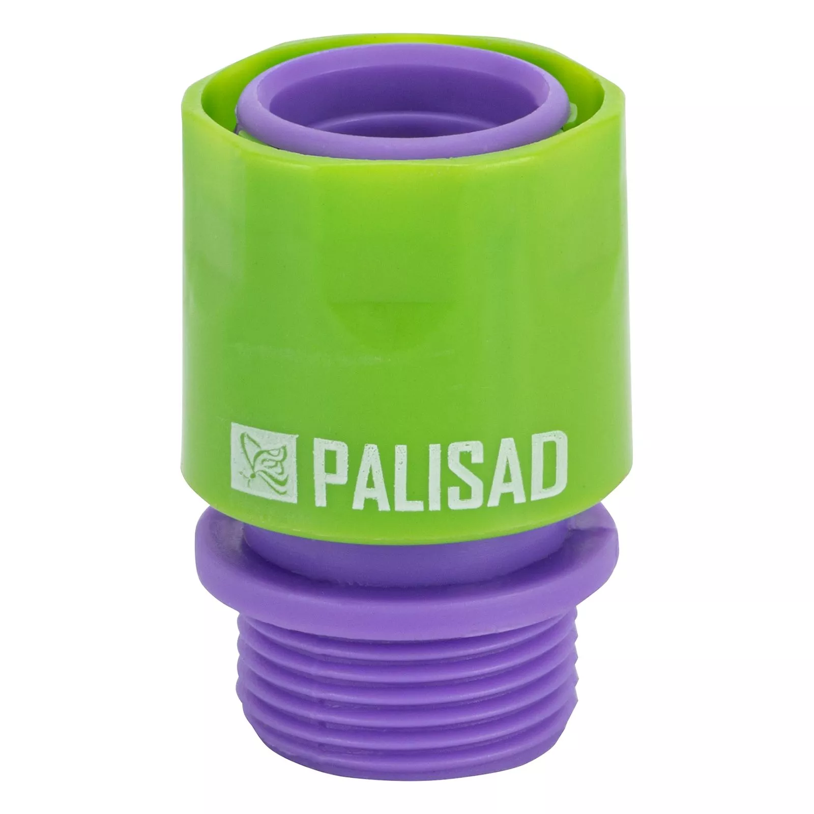 Соединитель пластмассовый, быстросъемный, внешняя резьба 3/4 Palisad