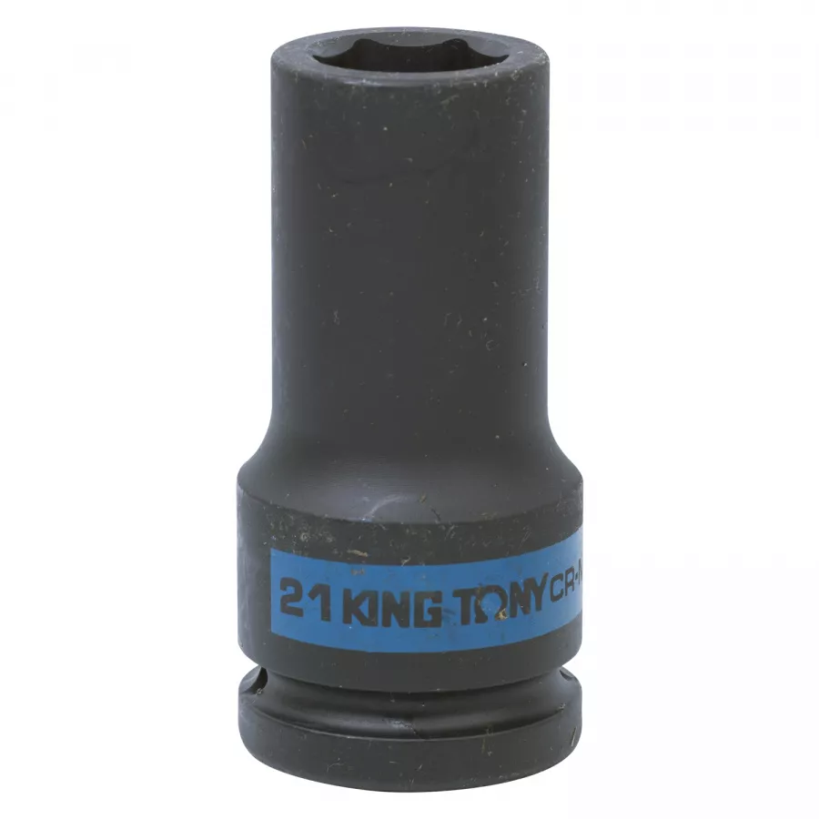 Головка торцевая ударная глубокая шестигранная 3/4", 21 мм KING TONY 643521M