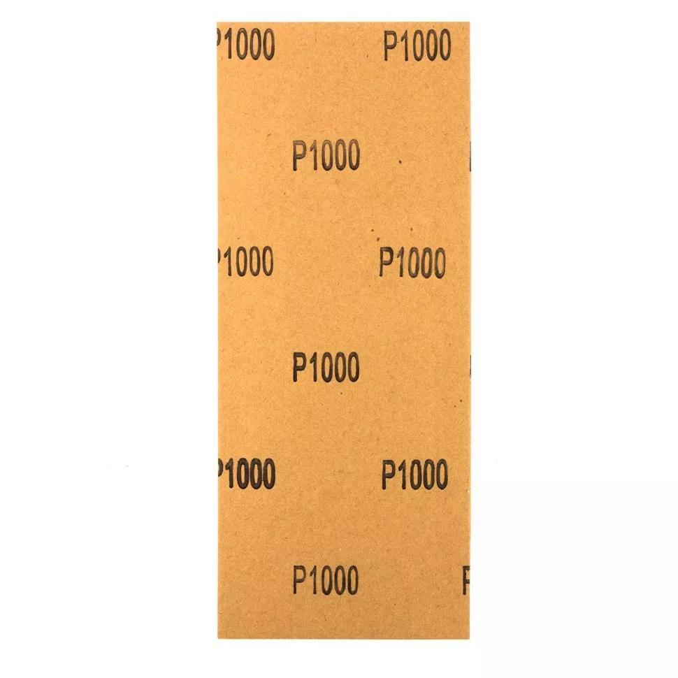 Шлифлист на бумажной основе, P 1000, 115 х 280 мм, 5 шт, водостойкий Matrix