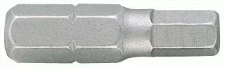 Вставка (бита) торцевая 1/4", Hex, 7 мм, L = 25 мм KING TONY 102507H