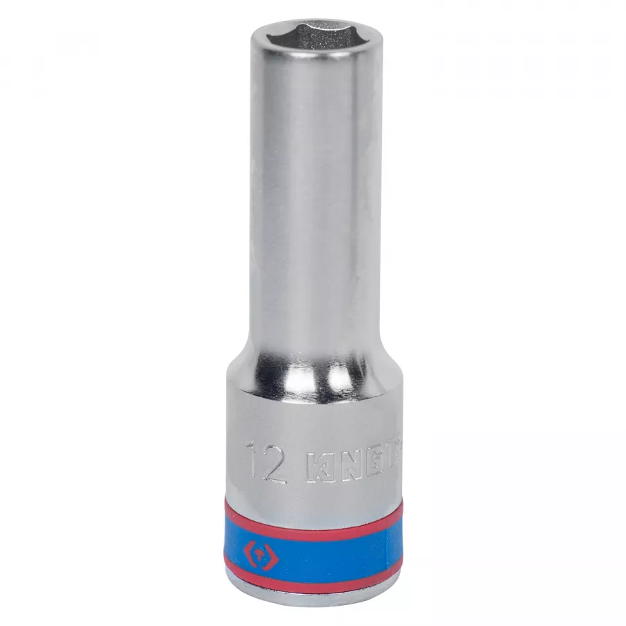 Головка торцевая глубокая шестигранная 1/2", 12 мм KING TONY 423512M