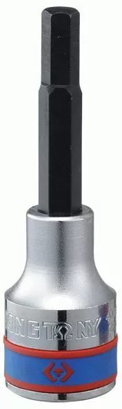 Насадка (бита) торцевая 1/2", Hex, 14 мм, L = 80 мм KING TONY 403514