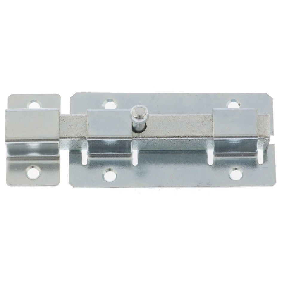 Задвижка дверная ЗД-06, цинк, (Металлист)