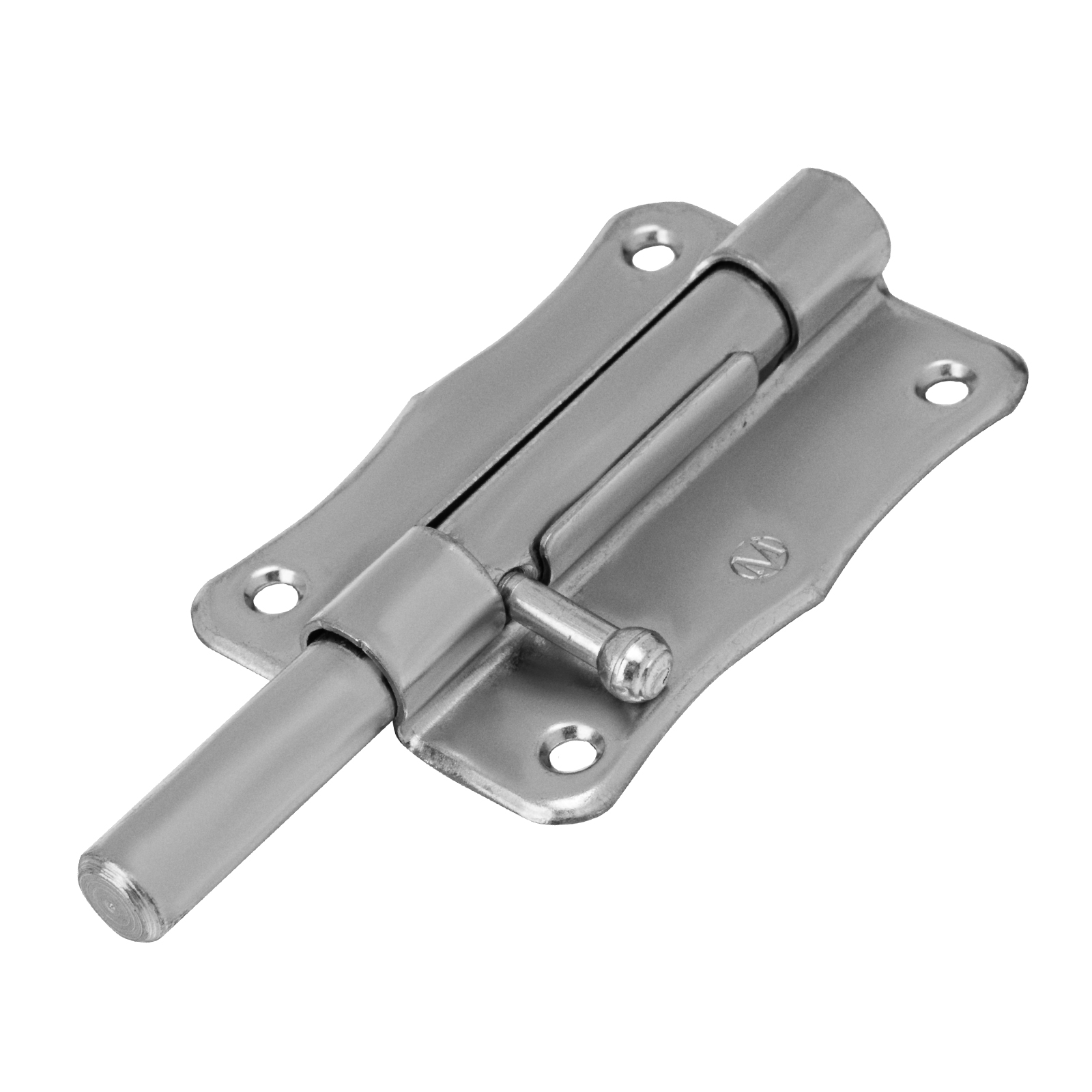 Задвижка накладная ЗТ-2-85, цинк, 5 шт, (Металлист)