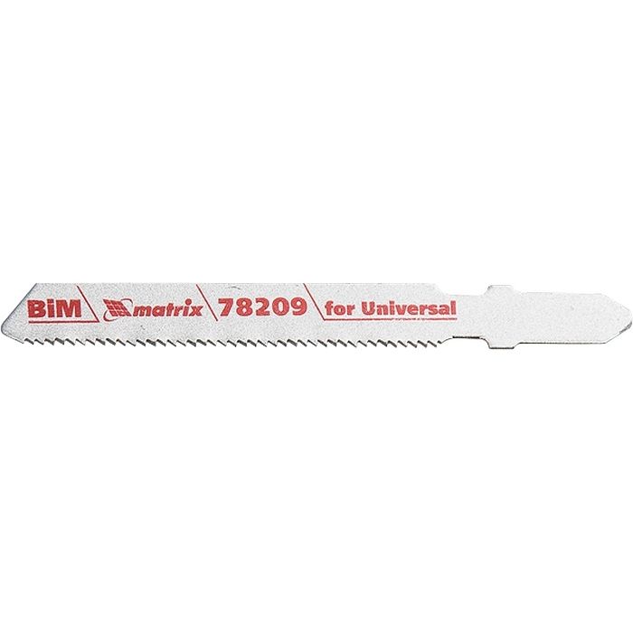 Полотна для электролобзика по металлу, 3 шт, T118AF, 55 х 1.2 мм, Bimetal Matrix Professional