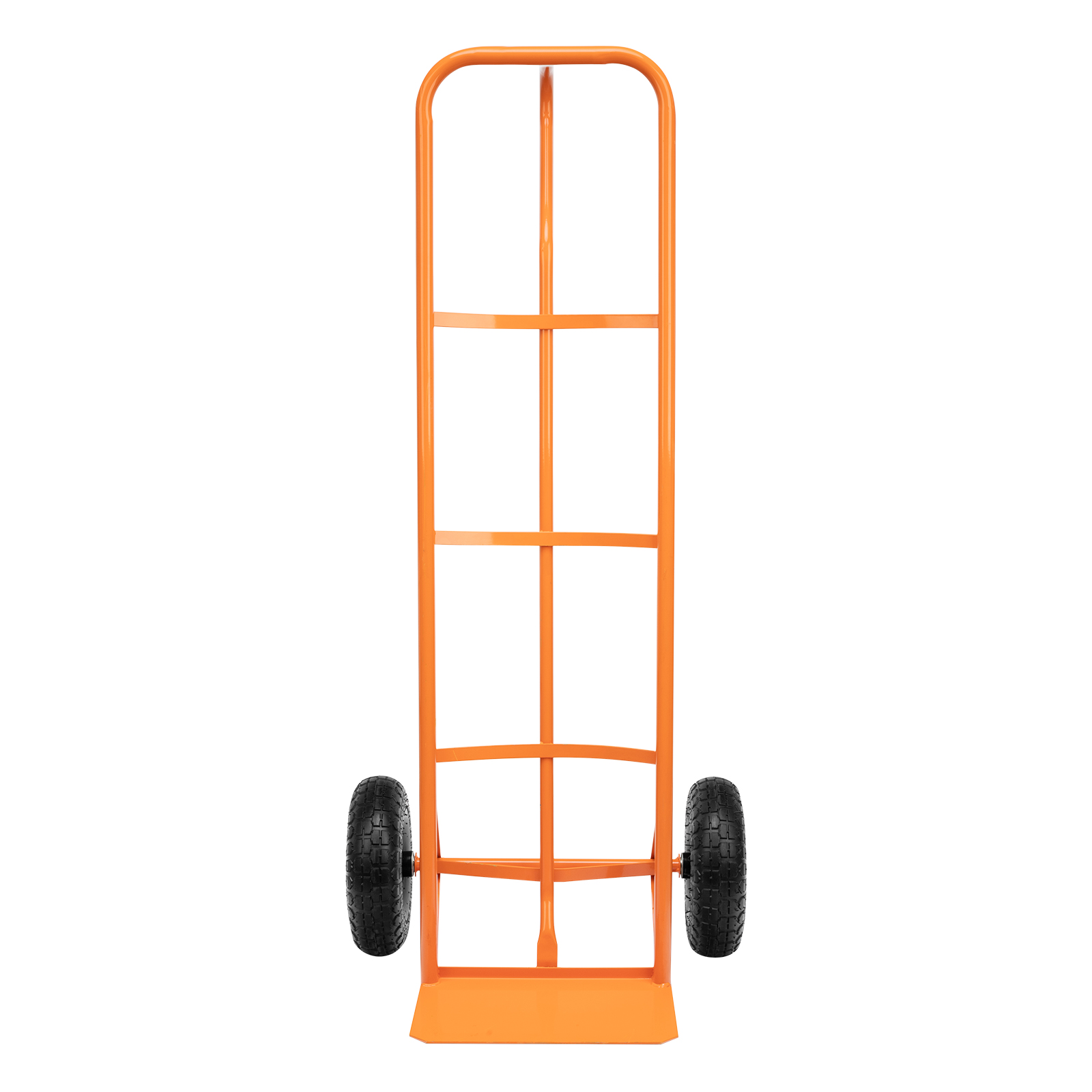 Тележка ручная двухколесная НТ1805, грузоподъемность 150 кг, пневматические колеса D 260 мм, платформа 350 х 235 мм Сибртех